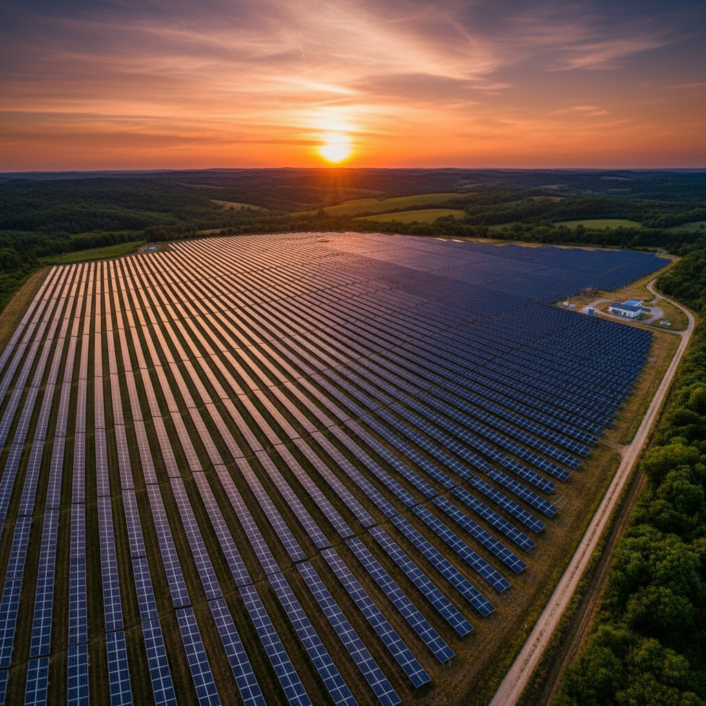 50 MW Solar Farm Installation